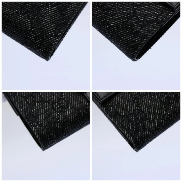 GUCCI GG Canvas Jackie Wallet Navy 05474 Auth - Picture 15 of 15